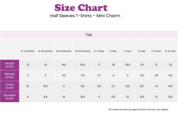 Kids Half-Sleeves T-Shirt Travel White - Mini Charm - Image 3