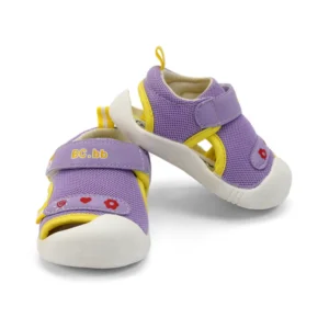 Kids Sandals Purple & Yellow - Sunshine
