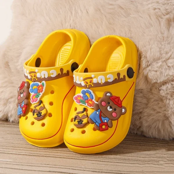Kids Crocs Honey Bear Yellow - Sunshine - Image 2